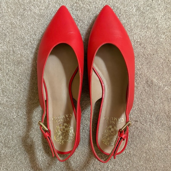 NWOT - Vince Camuto Slingback Flats - Picture 2 of 3
